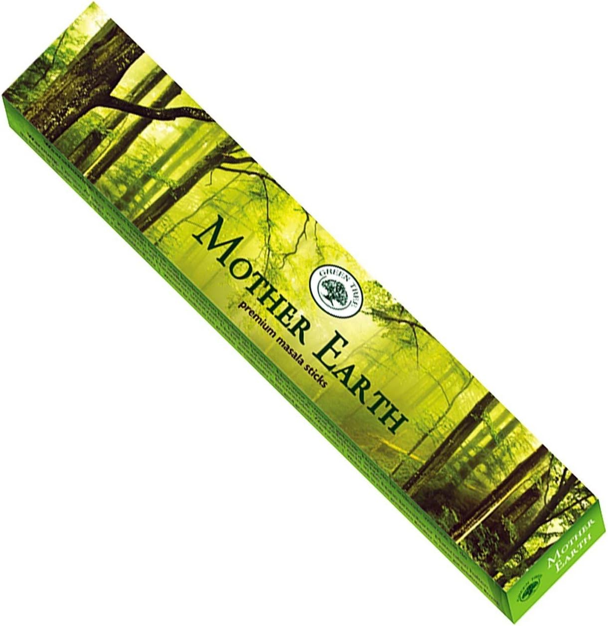 Green Tree Mother Earth Incense 1 box (15g) Amazon.co.uk Home & Kitchen