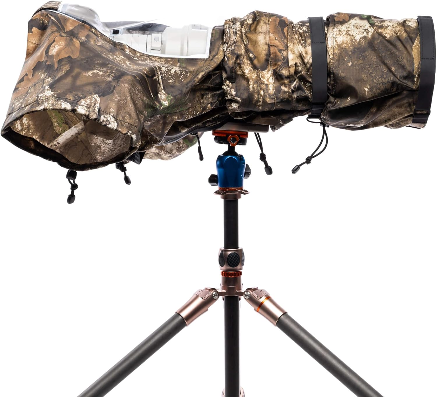 Think Tank Hydrophobia D 300-600 V3.0 Camera Rain Cover for DSLR and Mirrorless Cameras with 300-600mm Lens (Realtree APX Camouflage)