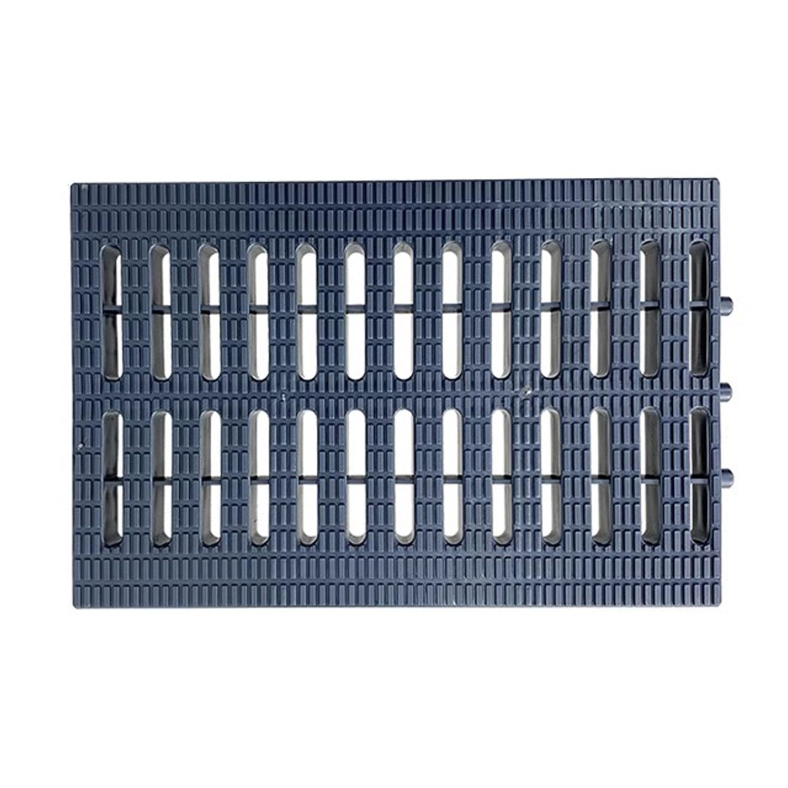 Grille de drainage linéaire grise anti-usure contre l'eau stagnante extérieure