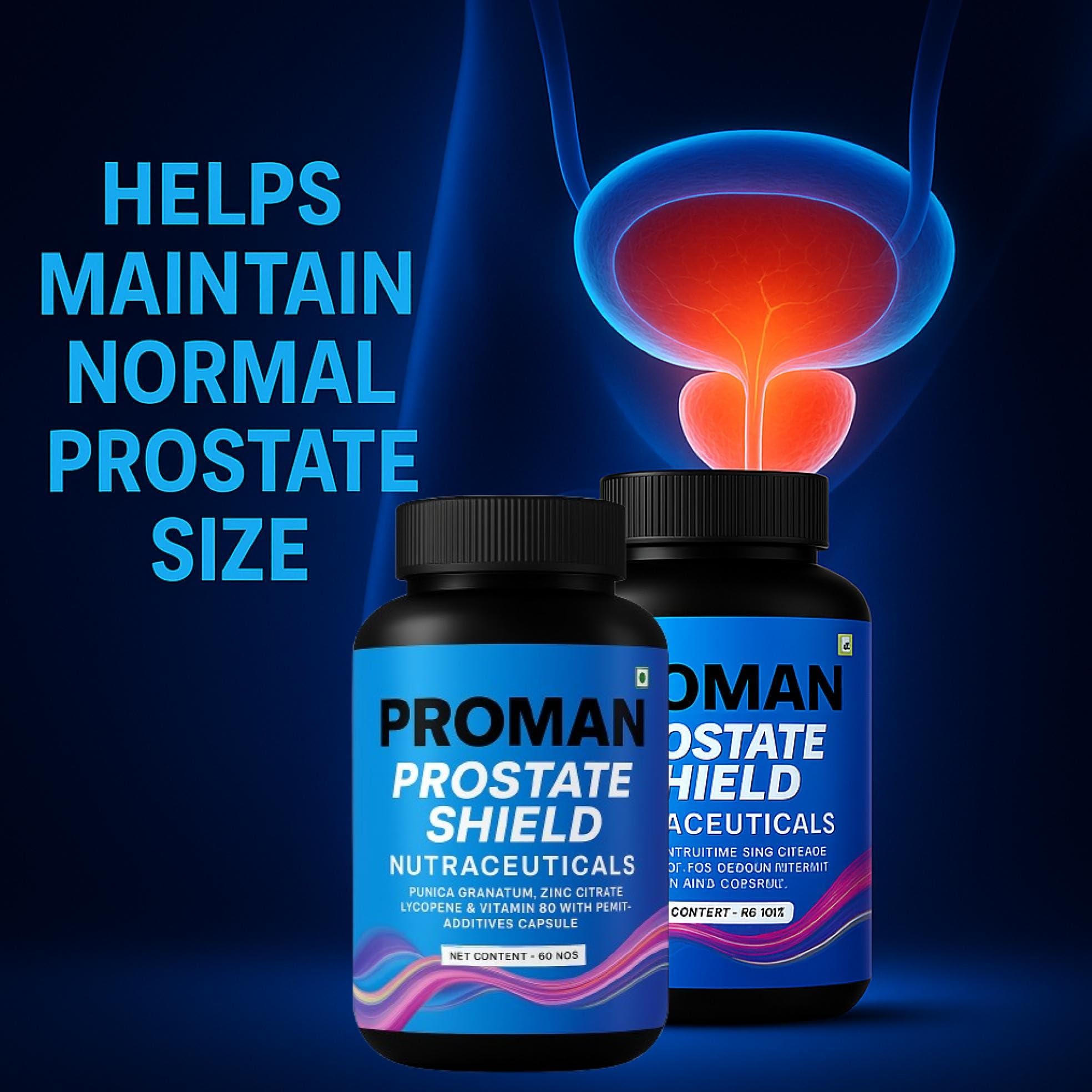 Proman Capsule for Prostate Support - Advanced Formula for Health -Effective Ayurvedic Formula for Optimal Response, No. #1 in India — Amazon image 3