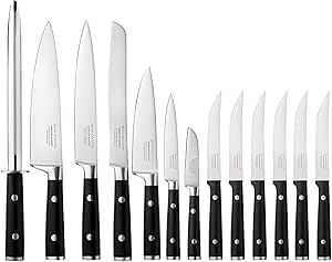 Gordon Ramsay by Royal Doulton 14-Piece Knife Block Set : Amazon.co.uk ...