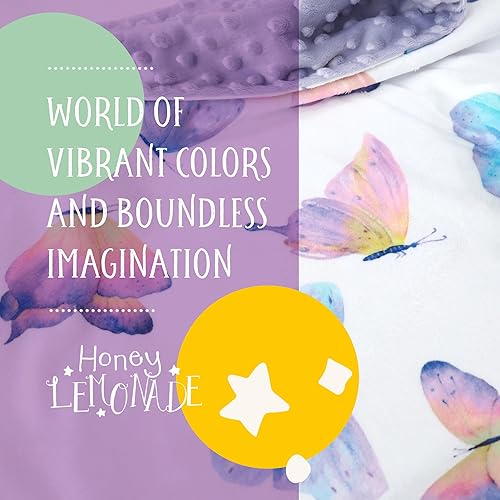 Miniatura 2 de Honey Lemonade - Manta de felpa suave y ligera de primera calidad para bebé recién nacido de 30 x 40 pulgadas - Manta de bebé suave para niños y