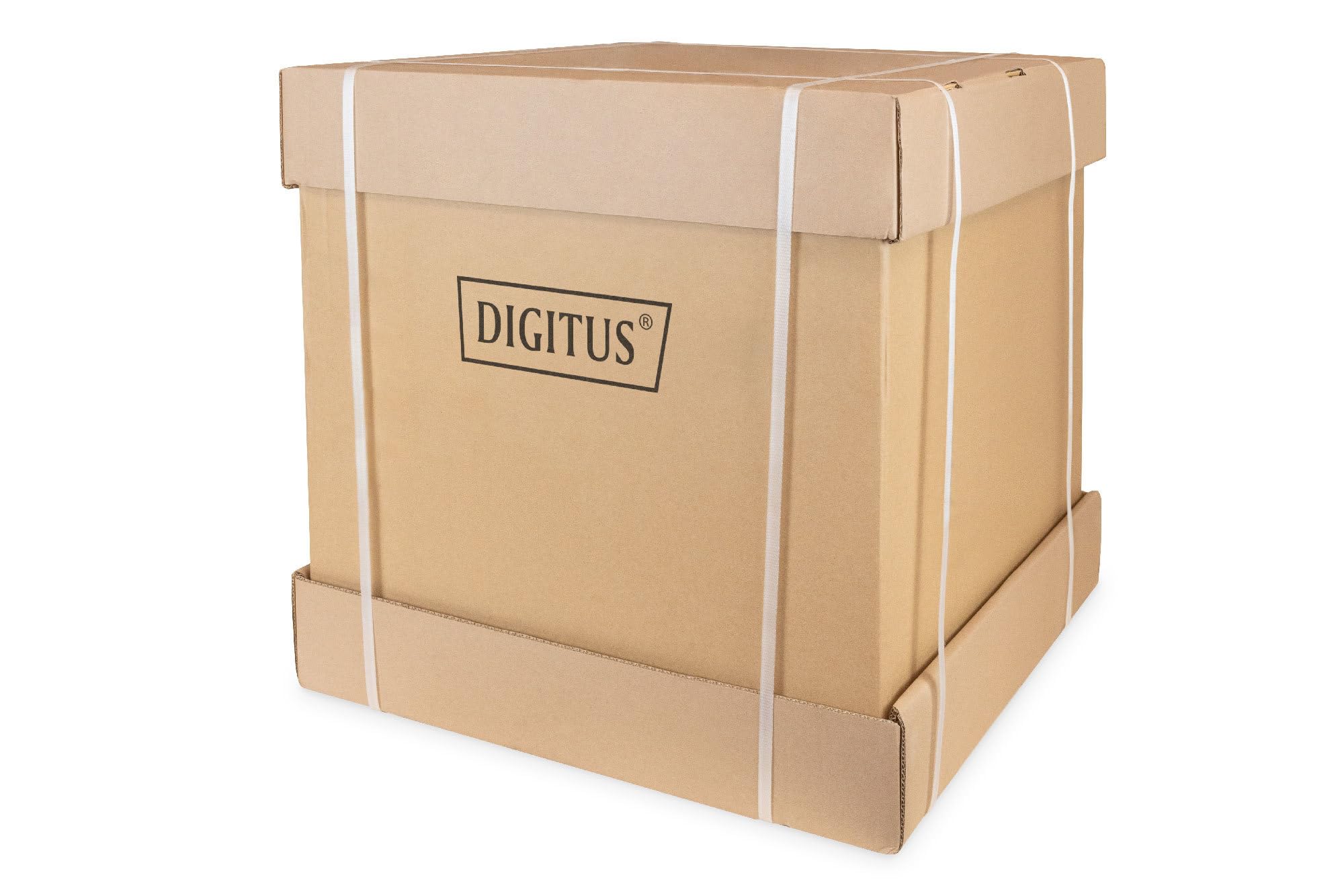 DIGITUS Netzwerk-Schrank 19 zoll 12 HE - Wandmontage - 600 mm Tiefe - Traglast 100 kg - Unique Serie - Glastür - Grau | Nutztiefe 450 mm – Wandmontage – Traglast 100 kg – Sicherheitsglastür – Schutzklasse IP20