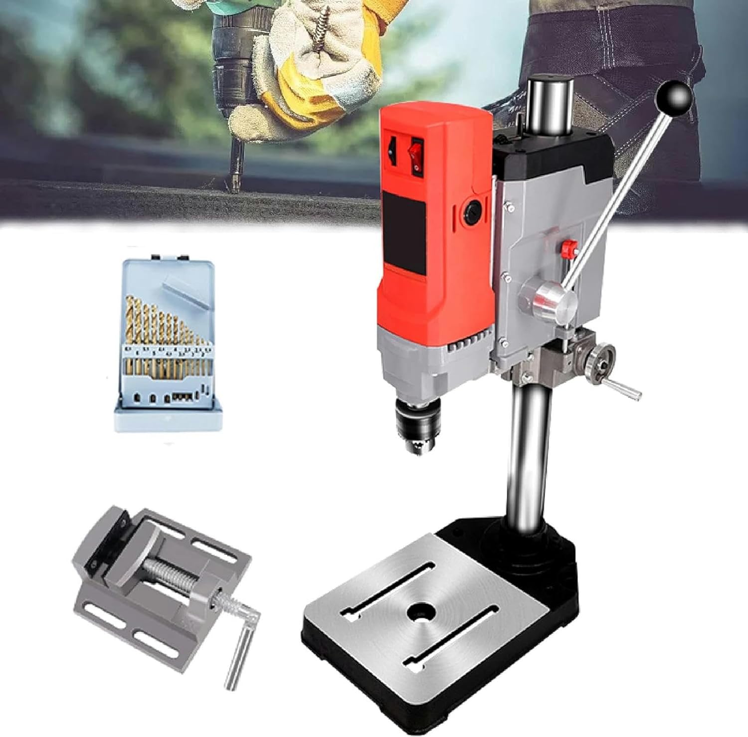 FLTRGO Adjustable Speed Drill Press