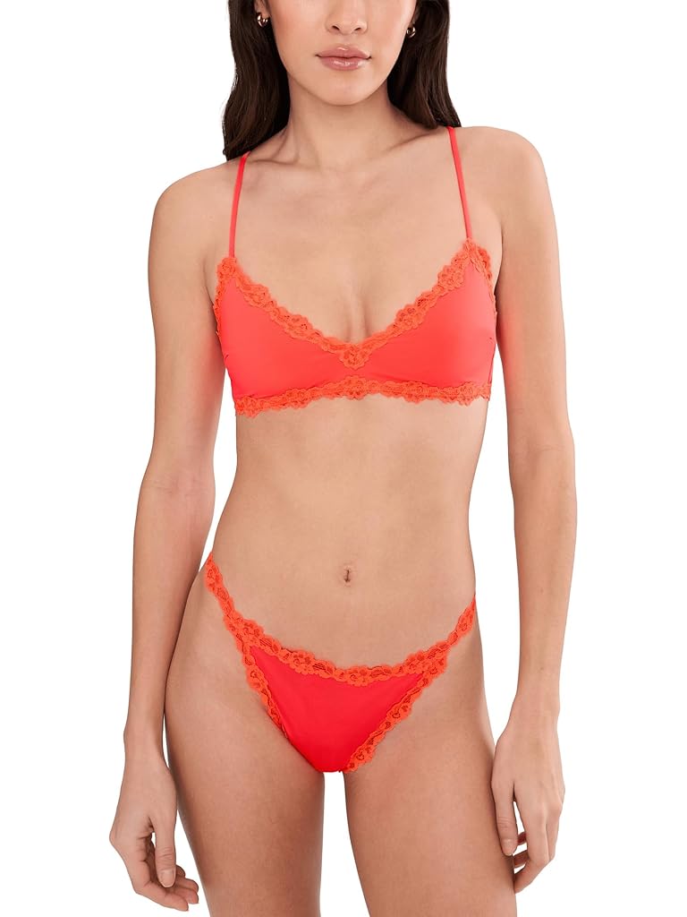 Multi Free People Charlie V Bralette