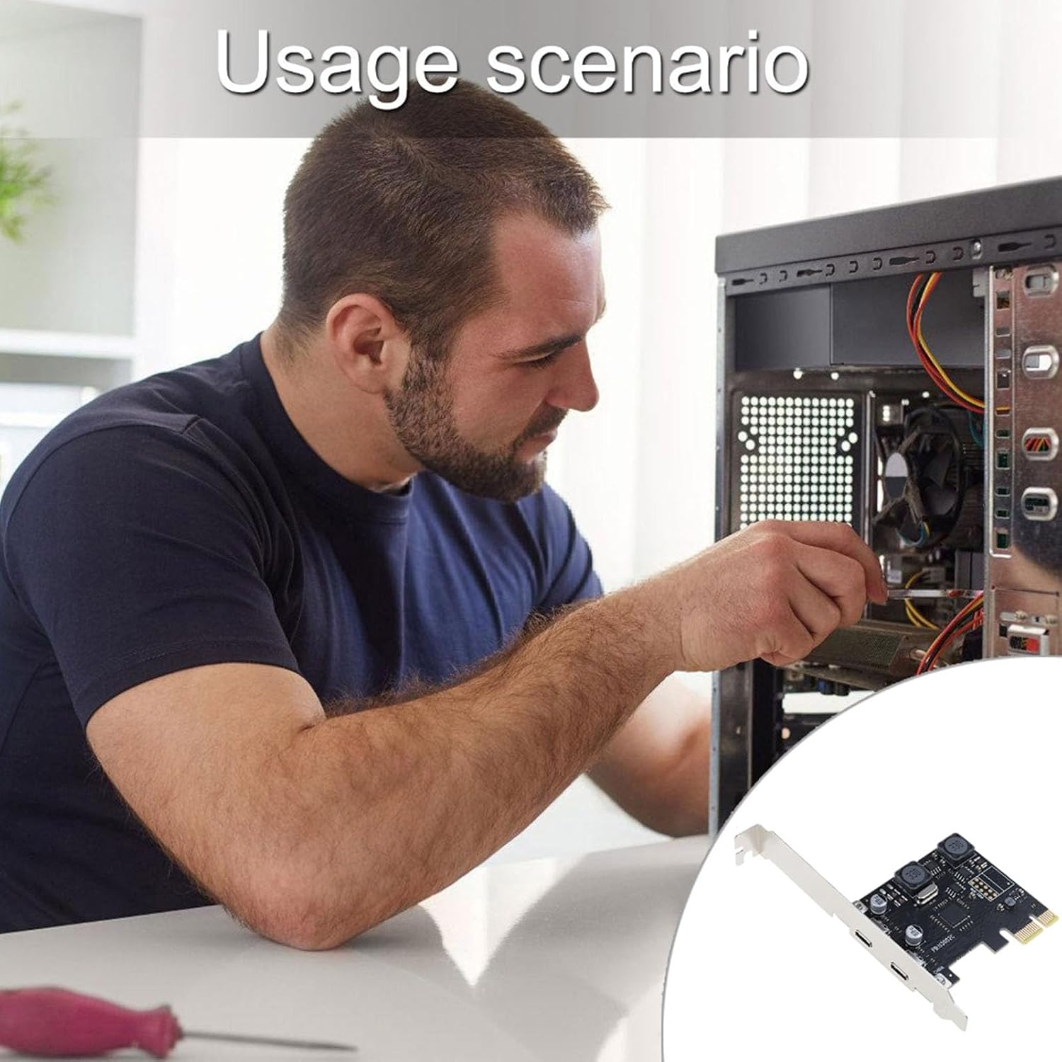 Port Express Card for Supports NVMe Storage Up to 10Gbps Desktop Supports UASP Technology and Fast Data Transfer