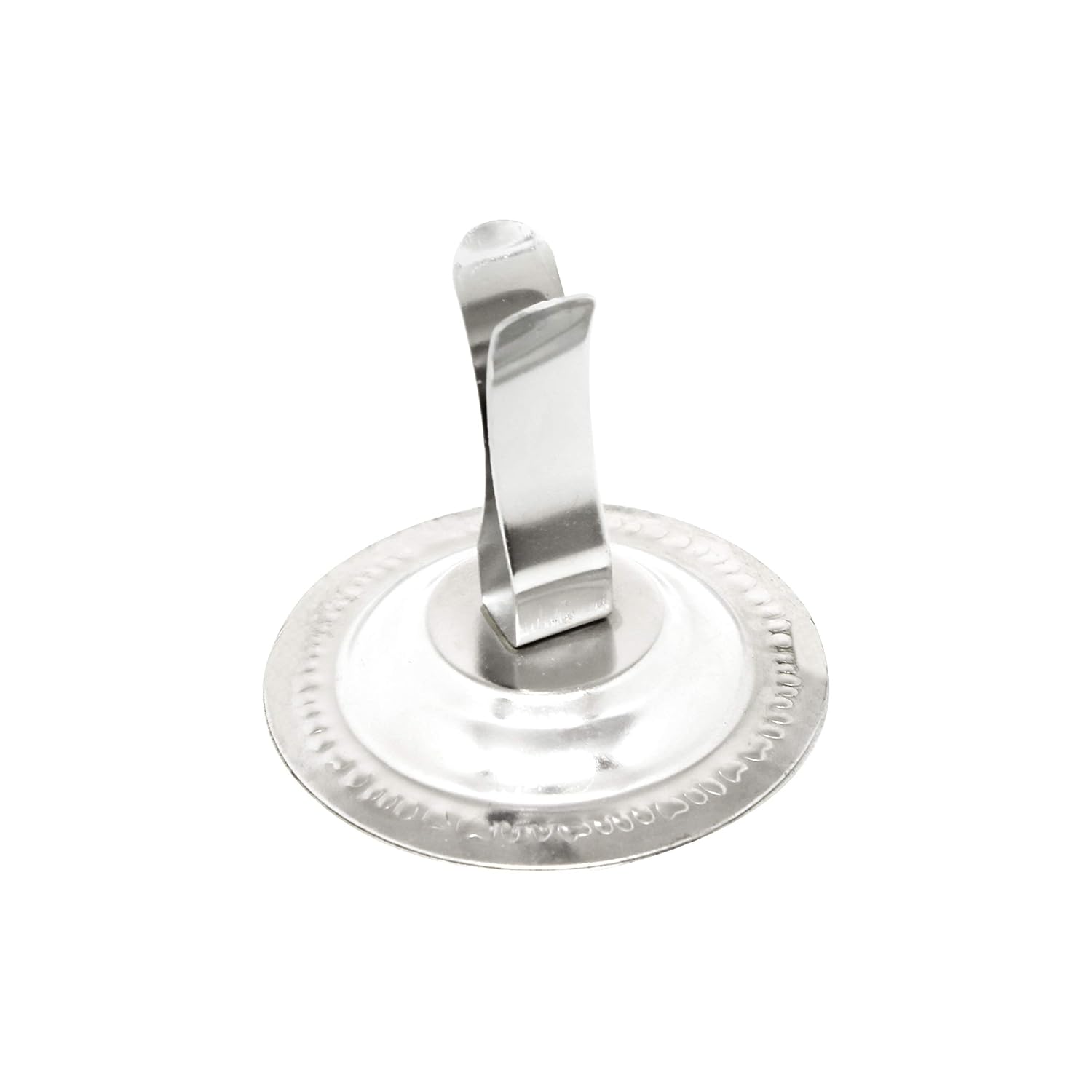 Thunder Group SLTWMH006 Menu/Card Clip, 6", Clip Style, Round Flat Base, Stainless Steel, CASE of 72