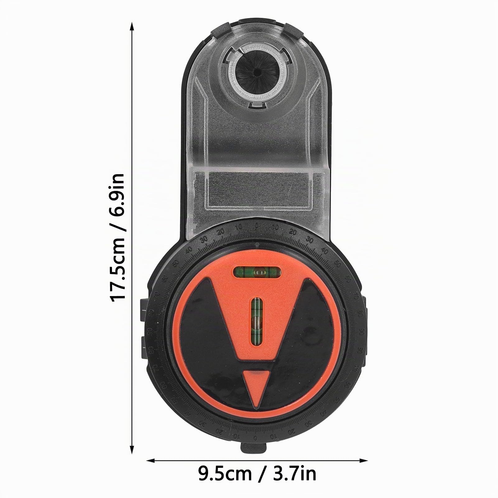 Aspiratore per Trapano Elettrico, Attacco per Raccolta Polvere Foratura 2 in 1 con Livella, Aspiratore a Mani Libere Supporta Punte Trapano 0 a 13 Mm per Forare Nei Muri