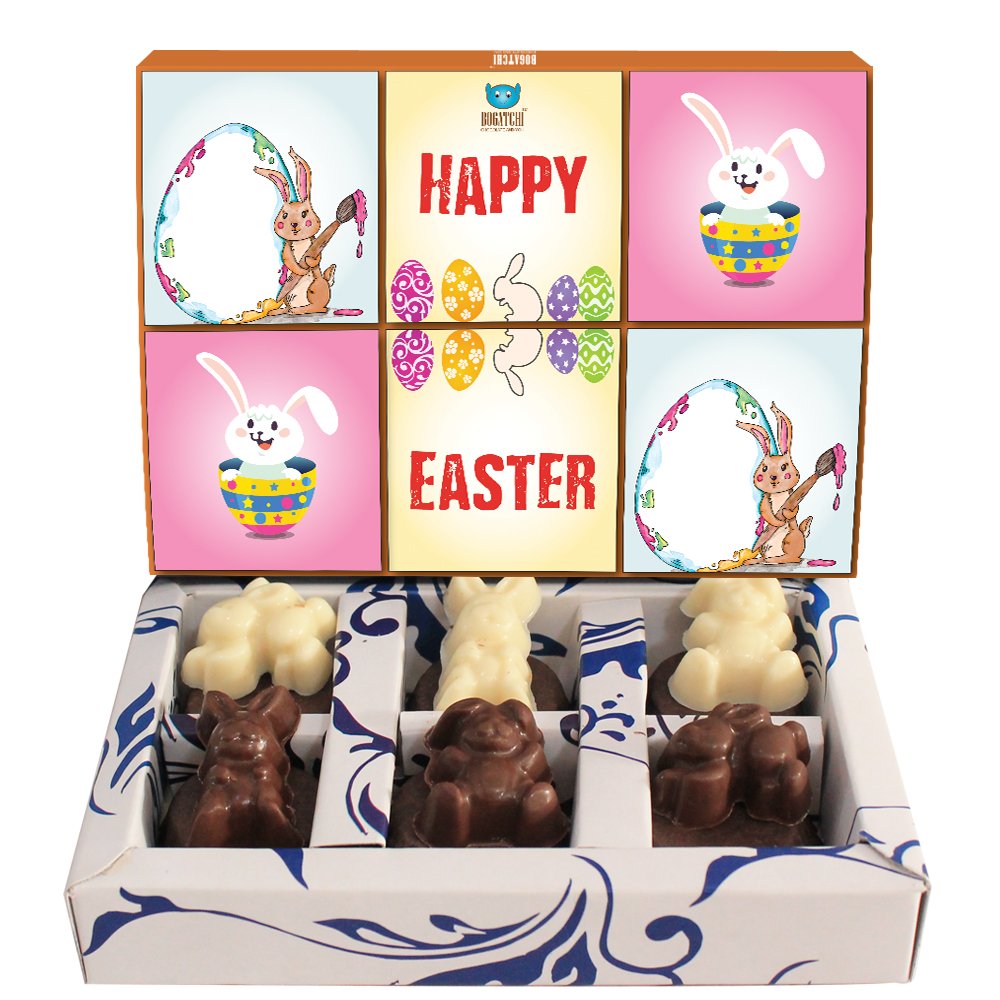 Chocolate Easter Eggs, Easter Chocolates, Easter Bunnies 60 g