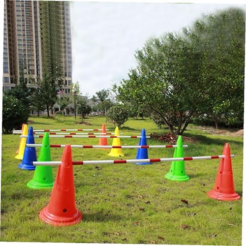 Miniatura 3 de Sports Training Cone Red with Holes Thickened Marking Bucket for Soccer Football Agility Drills Roadblock Stability for Outdoor Athletic Practice