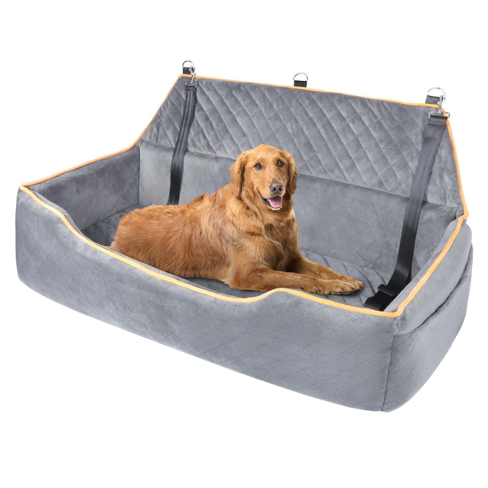 ペットカーネスト 多機能車用犬小屋 車後部ペットソファベッド