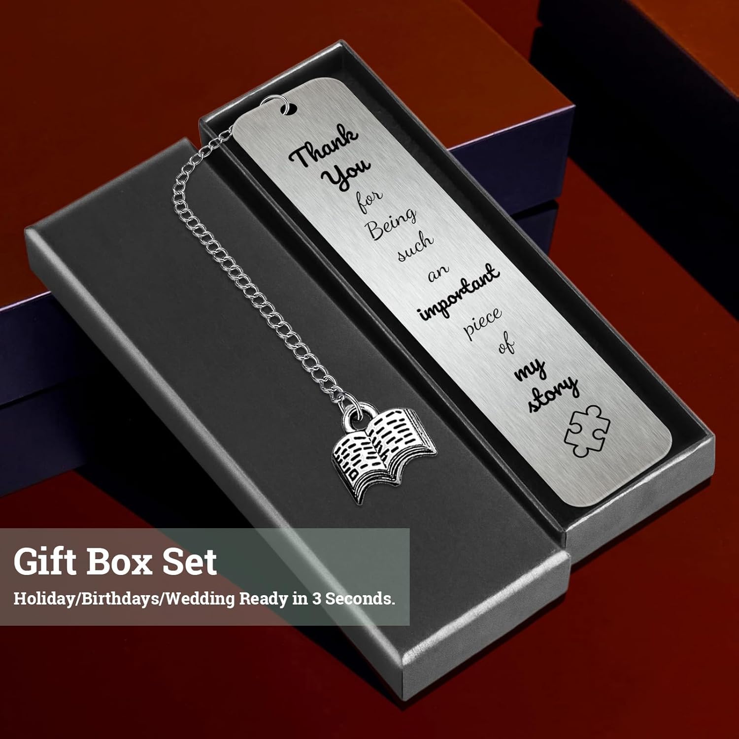 Bookmarks for Women & Teachers, Inspirational Thank You Gift for Boss, Friend, Colleague, Teacher Appreciation, Graduation, Book Lovers, Motivational Bookmark Gifts - Image 4