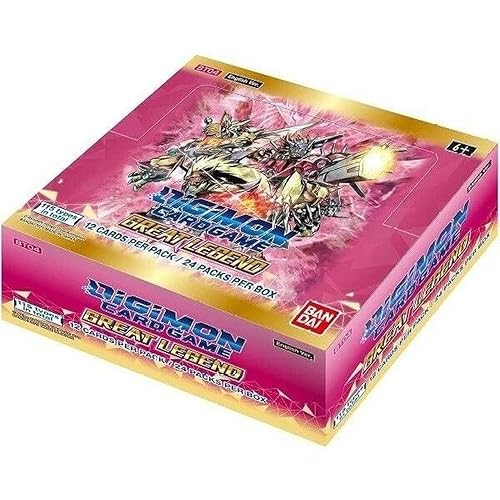Digimon Card Game - Great Legend Booster Display BT04 (24 Packs) - EN