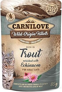 VAFO PRAHA s.r.o. CARNILLOVE Cat SASZ.85G Trout & ECHINACEA Nassfutter für Katzen product image