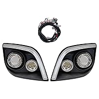 Algopix Similar Product 5 - Red Hawk LGT412L Headlights Compatible