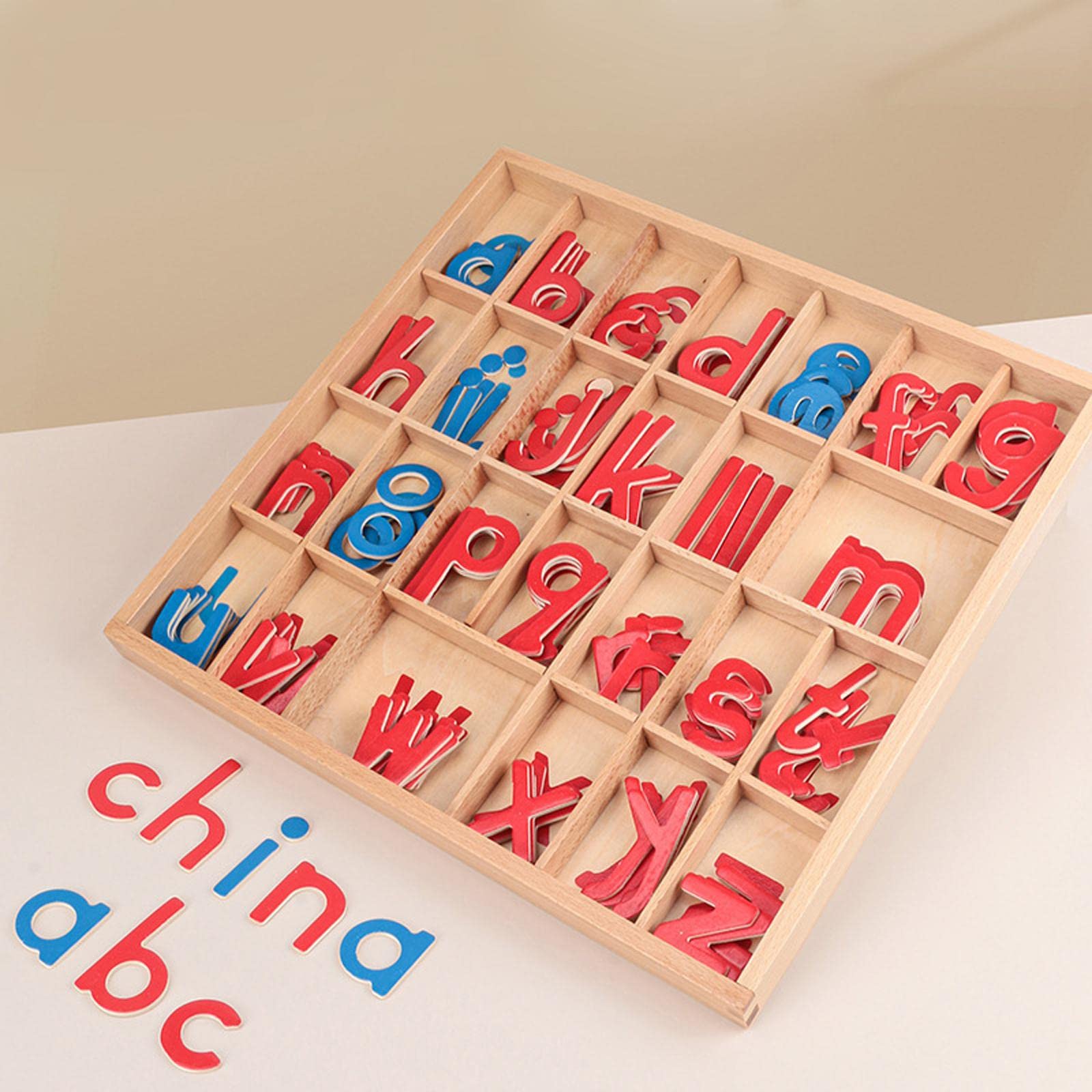 Juguetes Educativos Juegos de Ortografía Juguetes del Alfabeto Inglés para