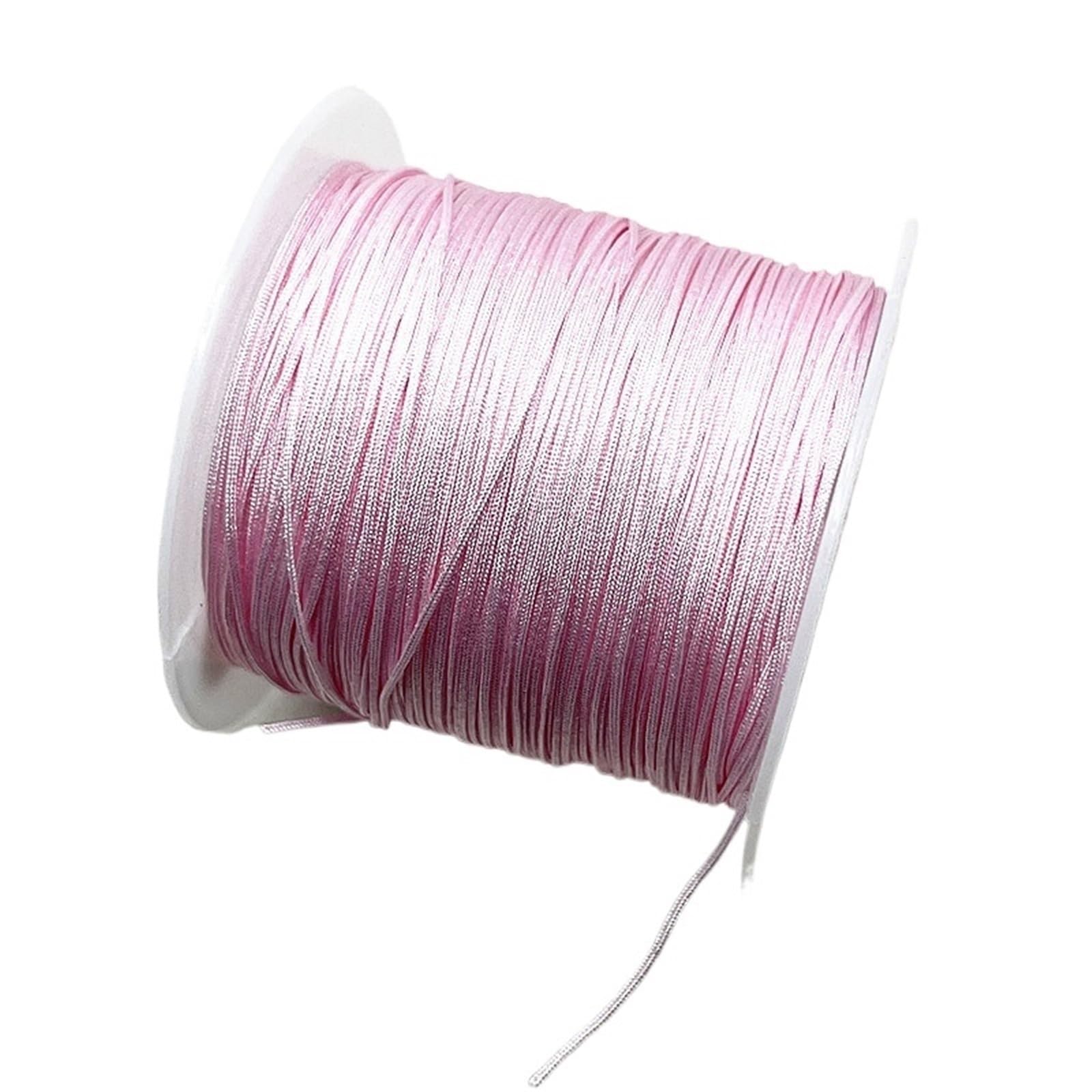 Nylon Cord Thread 10PCS 0.8mm*42M Nylon Cord Thread Chinese Knot Macrame Cord Bracelet Braided String DIY Tassels Beading String for Making Bracelet, Necklace, Chinese Knot(15)