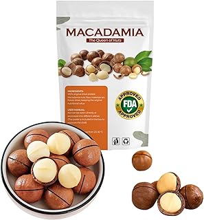 オーストラリア産 マカダミアナッツ 200g*3 (約60〜66粒) MACADAMIA NUT マカデミアナッツ プレミアム品質 自然派ナッツ ヘルシーおやつ 無油 無添加 チャック付き保存袋 (専用ピン付き殻割り楽々) (200g*3 (約60〜66粒), マカダミアナッツ)