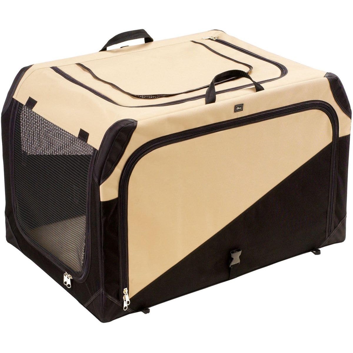 HUNTER Box transportino per Cani Gr. Lbeige/Nero
