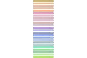 EOOUT Bible Highlighters 24 Pastel Colors