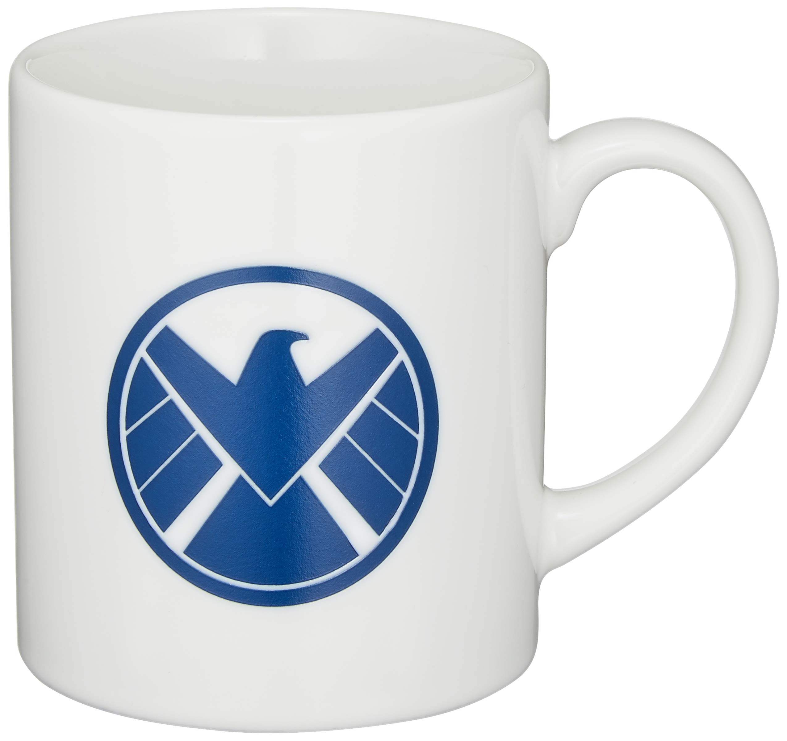 Amazon.com: Tees Factory MV-5524432SL Water Repellent Mug, Marvel/Shield,  10.1 fl oz (300 ml) : Home & Kitchen