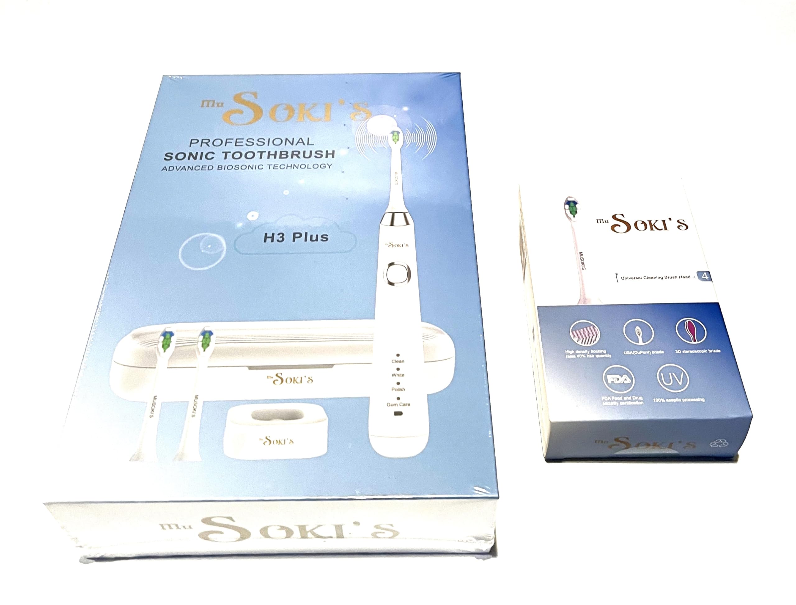 MuSOKI'S H3 Plus Electric Toothbrush