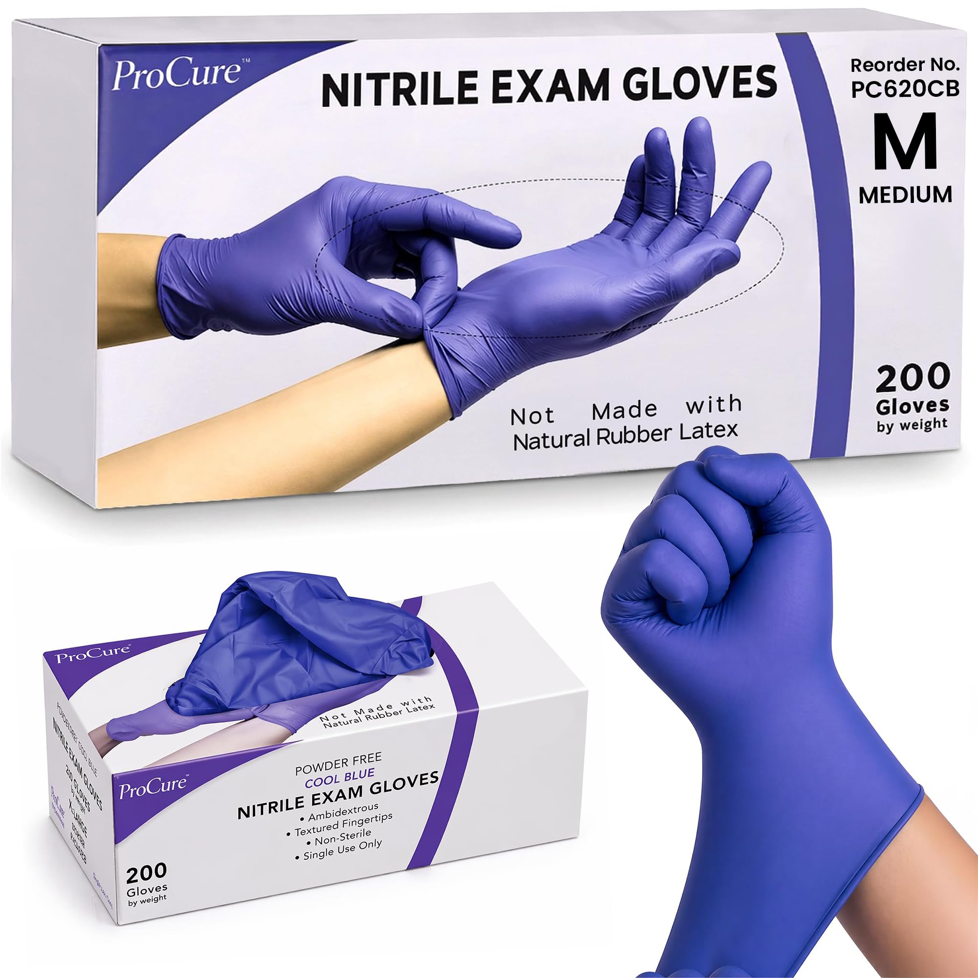 ProCure Disposable Nitrile Gloves
