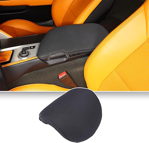 Funda de consola central para Chevrolet Corvette C7 2014-2019, accesorios para tapas de reposabrazos, funda para reposabrazos de automóvil,