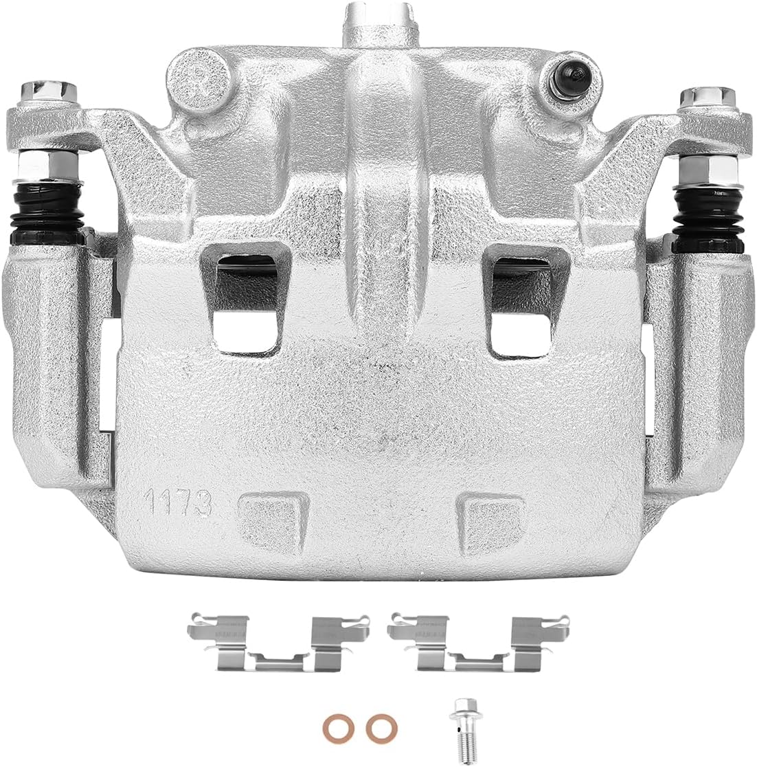 cciyu Front Right Brake Caliper Assembly w/Bracket 19B3122 2005 2006 2007 2008 2009 2010 2011 2012 2013 2014 2015 2016 2017 2018 2019 For Nissan For Frontier,2009 2010 2011 2012 For Suzuki For Equator