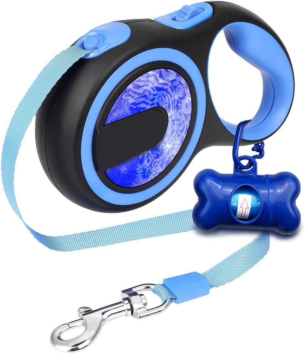 Musonic Retractable Dog Leash, 16 FT Durable Walking Leash