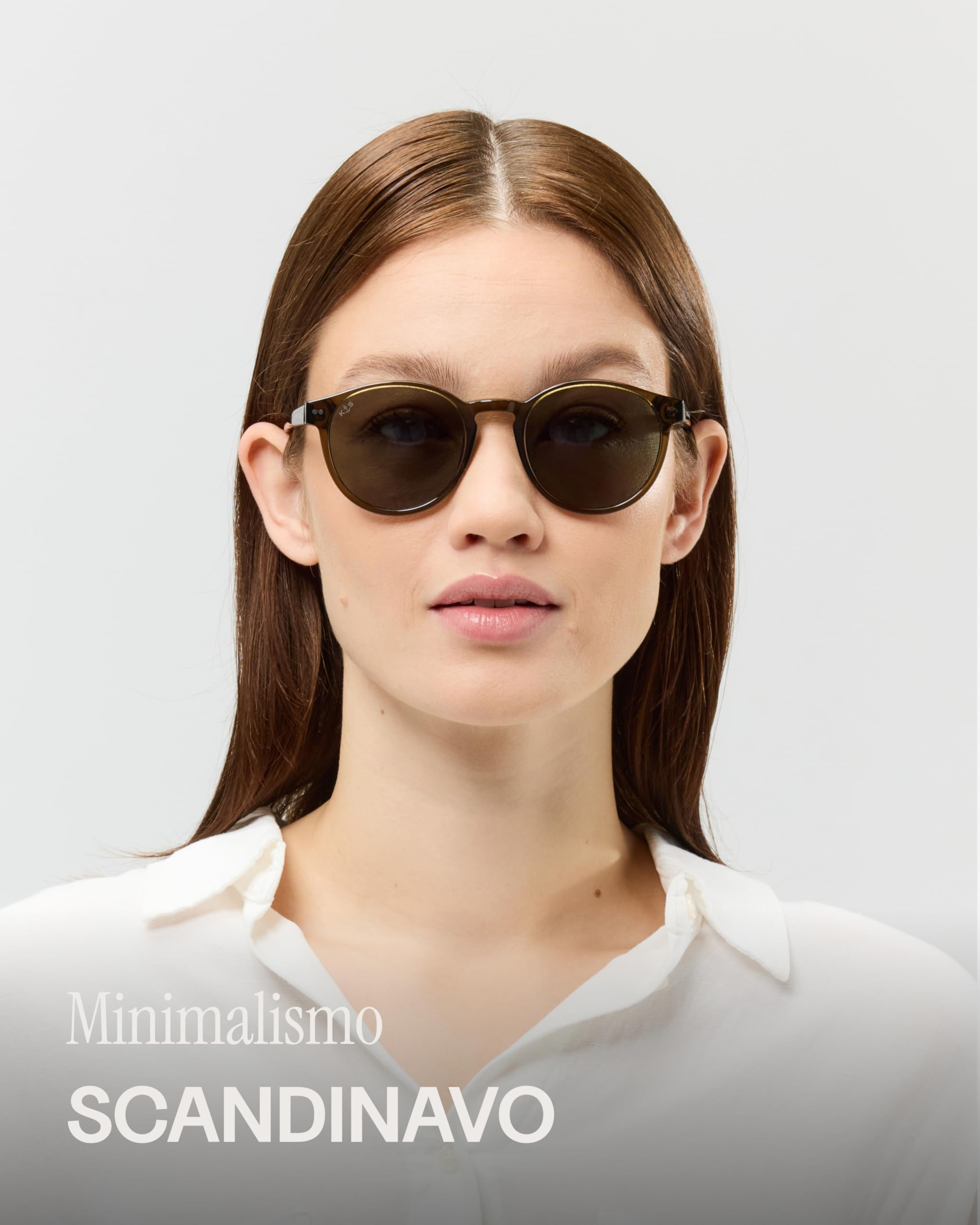 Kapten & Son Occhiali da sole Marais | Unisex | Eleganti sunglasses con montatura elegante in acetato di alta qualità | Affidabile sole e protezione UV | Larghezza telaio: 138 mm