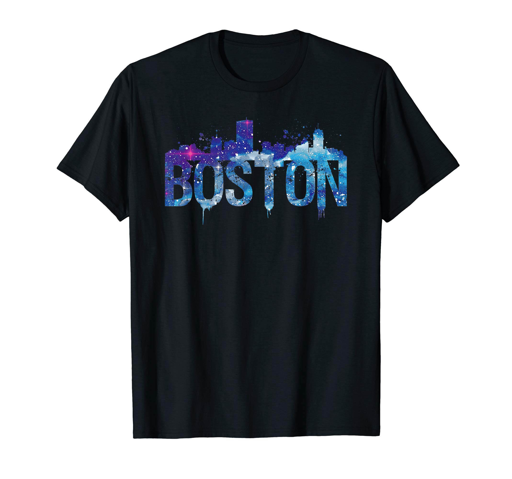 Boston Vacation Souvenir Gift ApparelBoston City Skyline Vacation Trip Souvenir Vintage Graphic T-Shirt