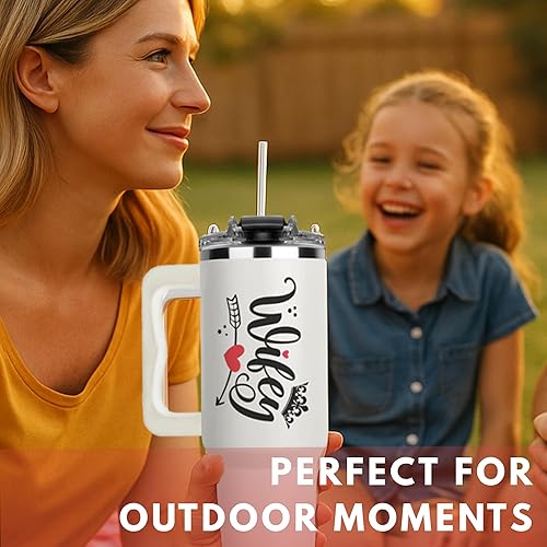 Miniatura 3 de Regalos de San Valentín para esposa de parte del marido, vaso para esposa de 40 onzas, taza para esposa, regalos para esposa en aniversario, regalos