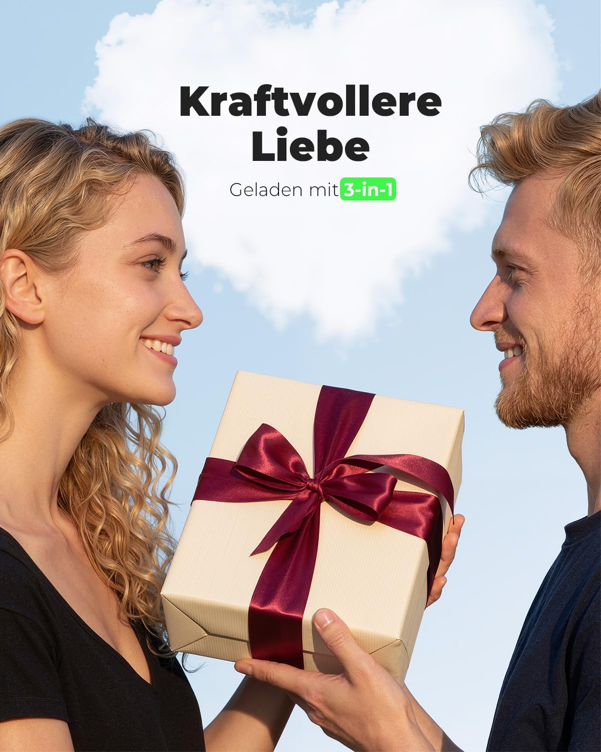 JARGOU 3 in 1 Kabellose Ladestation für Apple, Induktive Ladestation für iPhone 17 Pro Max 16 15 14-8, Wireless Charger für Apple Watch 11/Ultra 3/10/9/8/7/6 & AirPods Pro 4 3 2 - Ohne Kabelchaos