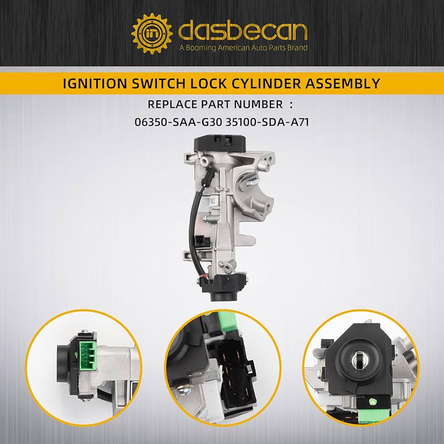 ☆6 ☆15 A57 A46 A48 ララン Amazon.com: Dasbecan Ignition Switch Lock Cylinder Assembly