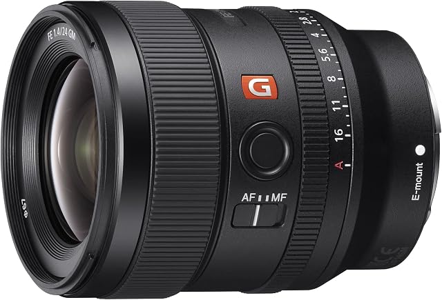 Sony FE 24 mm f/1.4 GM | Full-Frame, Wide Angle, Prime Lens (SEL24F14GM)