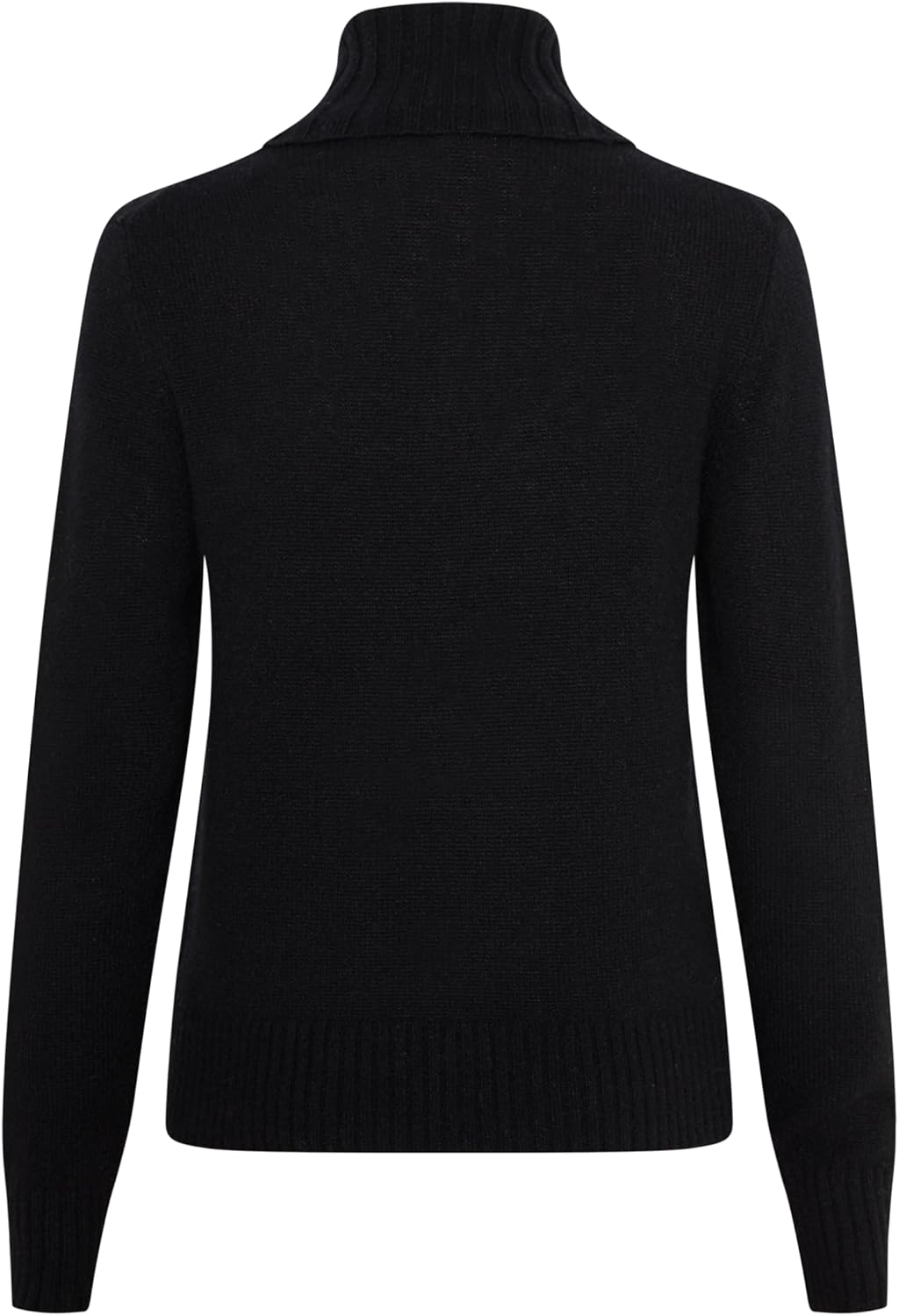 Style & Republic Women's 100% Cashmere Turtleneck Sweater, Regular Fit, Premium Knit Jumper for Autumn, Winter and Spring - Image 4