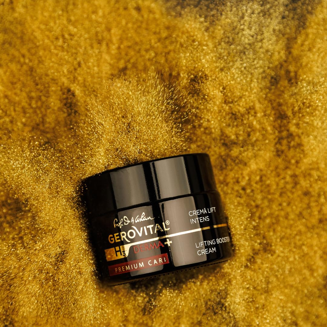 Gerovital DERMA+ Premium Care, Intense Lift Effect Face Cream, Advanced Lifting Formula, Moisturizes, Improves Firmness & Elasticity for Mature Skin, 50 Milliliters - Image 7