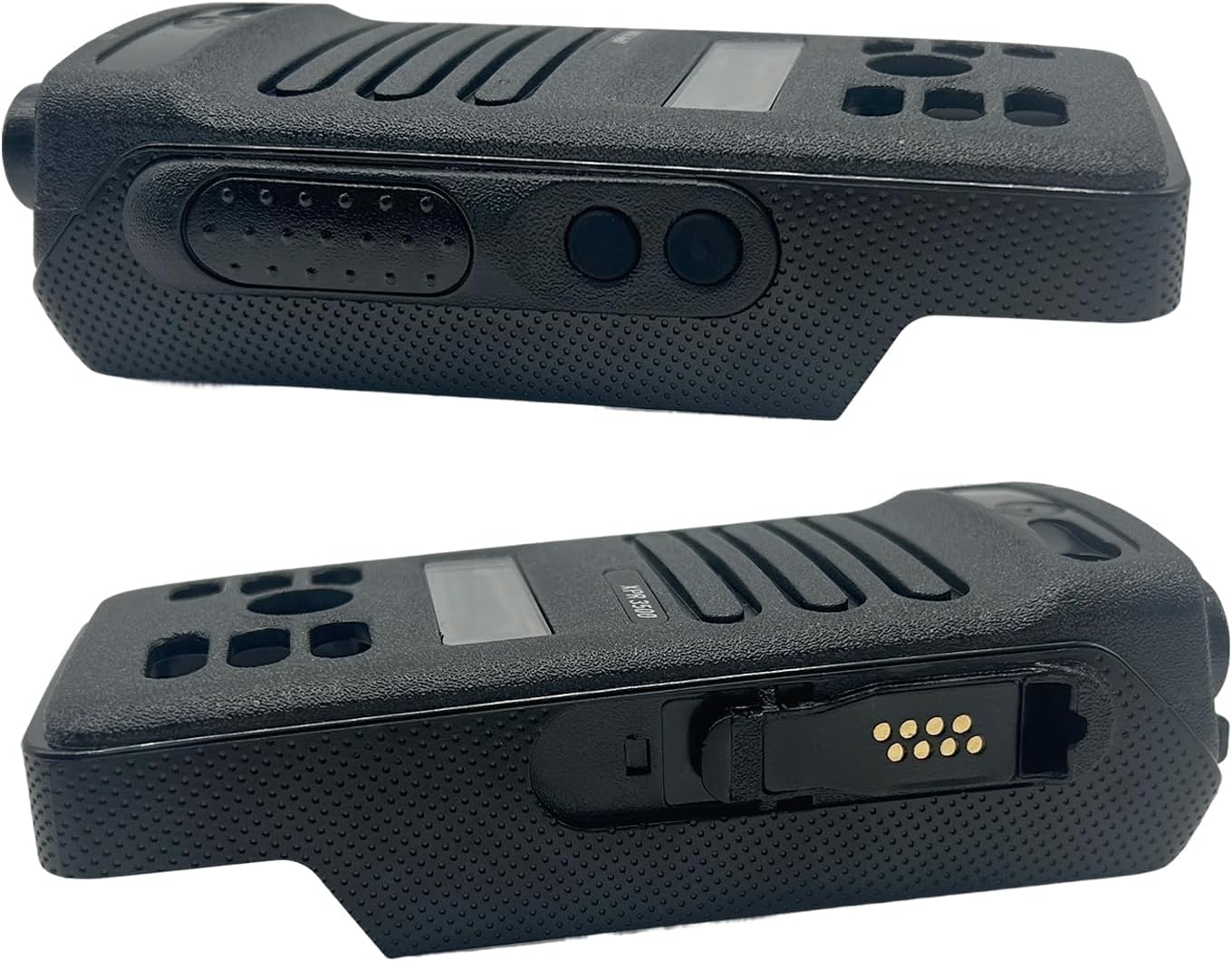 Replacement Housing Case Kit for Motorola XPR3500 Portable Radio, Front & Back Shell with Speaker, Limited Keypad, Volume & Channel Knobs, Dust Cover