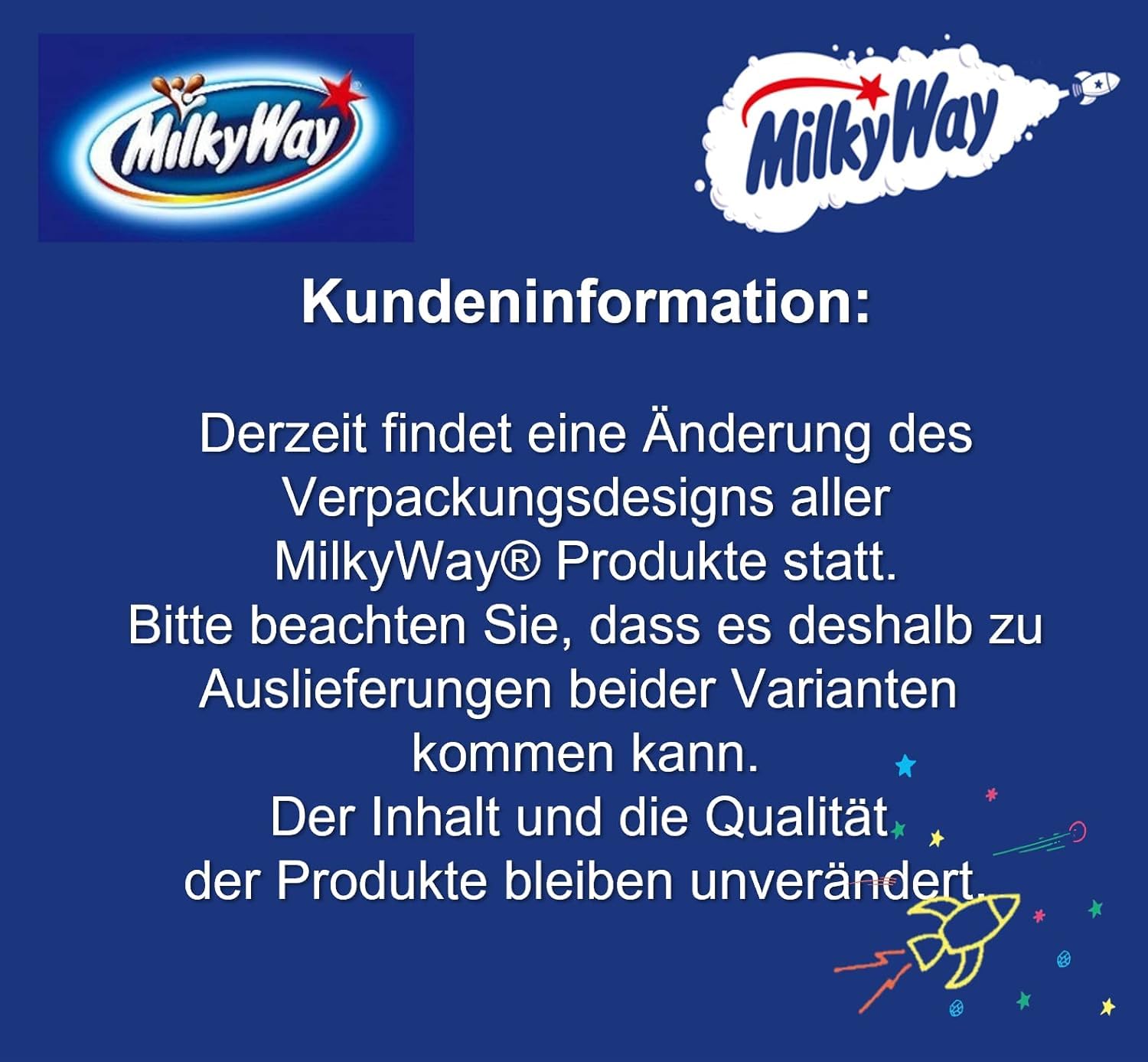 Milky Way Schokoriegel | Milchcreme | 56 Doppelriegel in einer Box (28 x 43 g)