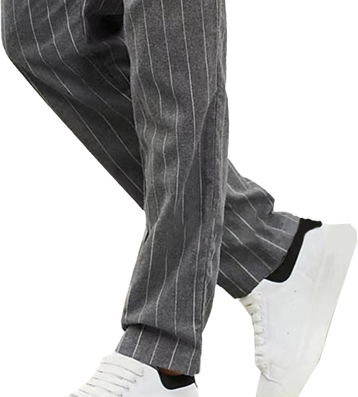 Mens Cotton Linen Drawstring Pants Elastic Waist Casual Jogger Yoga Pants 2025 Spring and Summer Trendy Trousers