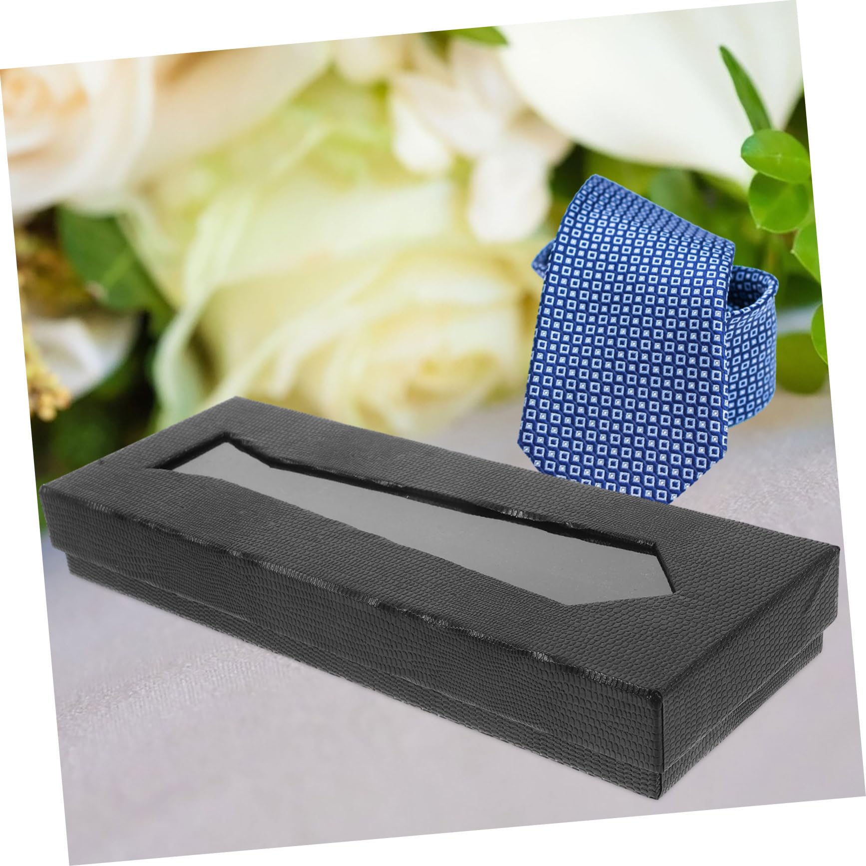 3stücke Herren Krawattenbox Mit Schlangenleder- Elegante Aufbewahrung Für Krawatten Und Taschentücher Für Reisen Und Multifunktionale Organizer-lösung Für Stilbewusste