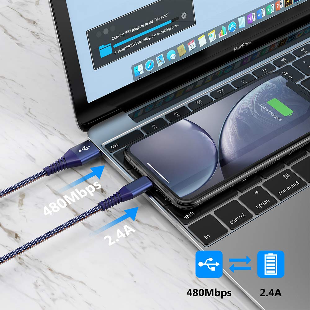 60% Off Discount ROCK iPhone Charger, 5 Pack (3/3/6/6/10FT) Lightning Cable MFi Certified Charging Cord USB Syncing Denim Braided Data Compatible with iPhone 12/11/Pro/Xs Max/X/XS/XR/XS Max/8/Plus/7/7 Plus/6/6S/6 Plus 50% Off Discount ROCK iPhone Charger, 5 Pack (3/3/6/6/10FT) Lightning Cable MFi Certified Charging Cord USB Syncing Denim Braided Data Compatible with iPhone 12/11/Pro/Xs Max/X/XS/XR/XS Max/8/Plus/7/7 Plus/6/6S/6 Plus