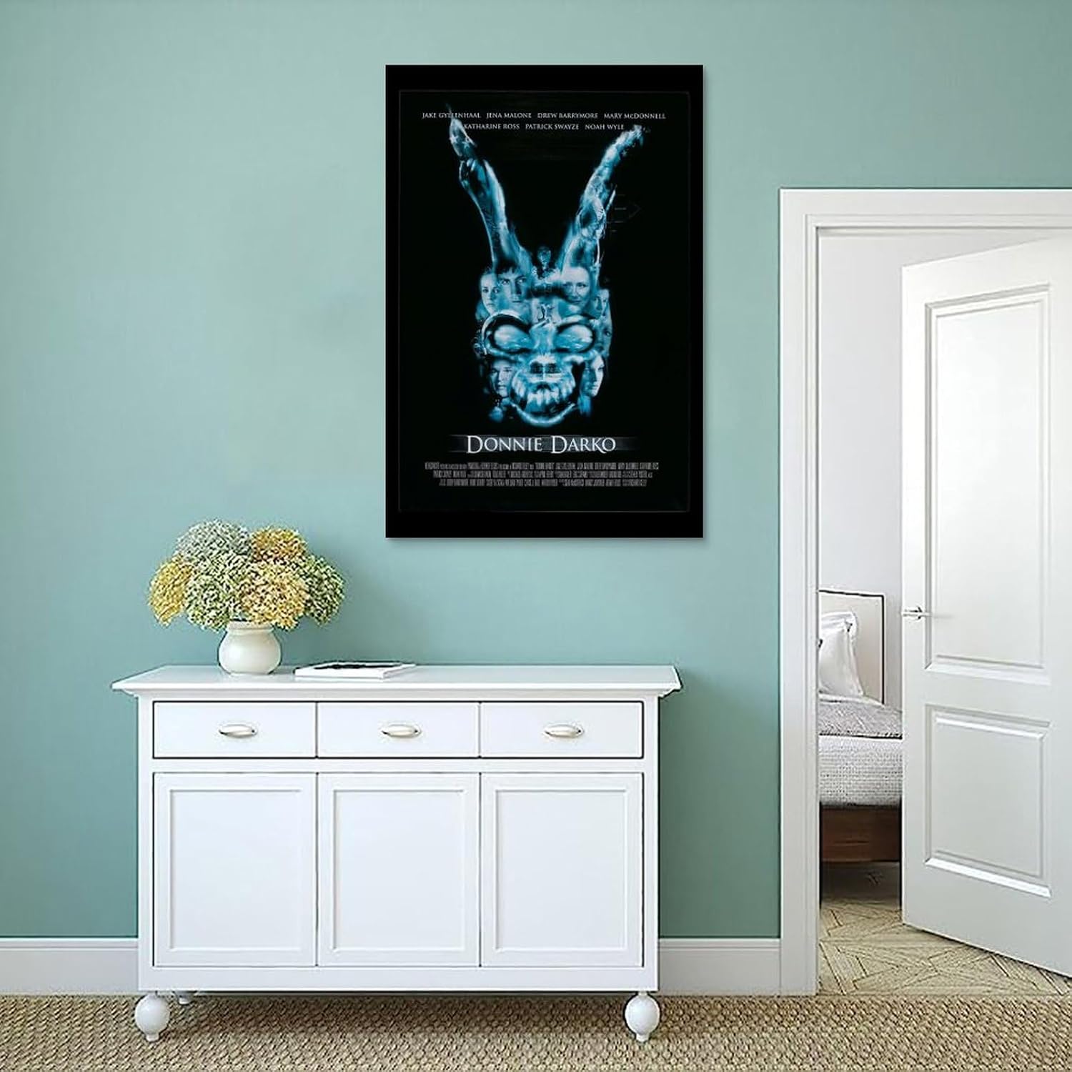 Aokei Donnie Darko Science Fiction Suspense Movie Poster Poster Music Album Cover Poster Wall Art Decor Canvas Poster for Bedroom Artistic Poster Decoration Unframe-style 24x36inch(60x90cm) image 4