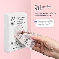 Vista 6 de Bolsas de eliminación para productos de cuidado menstrual – Caja de recarga de 50 unidades – para la eliminación de tampones, almohadillas