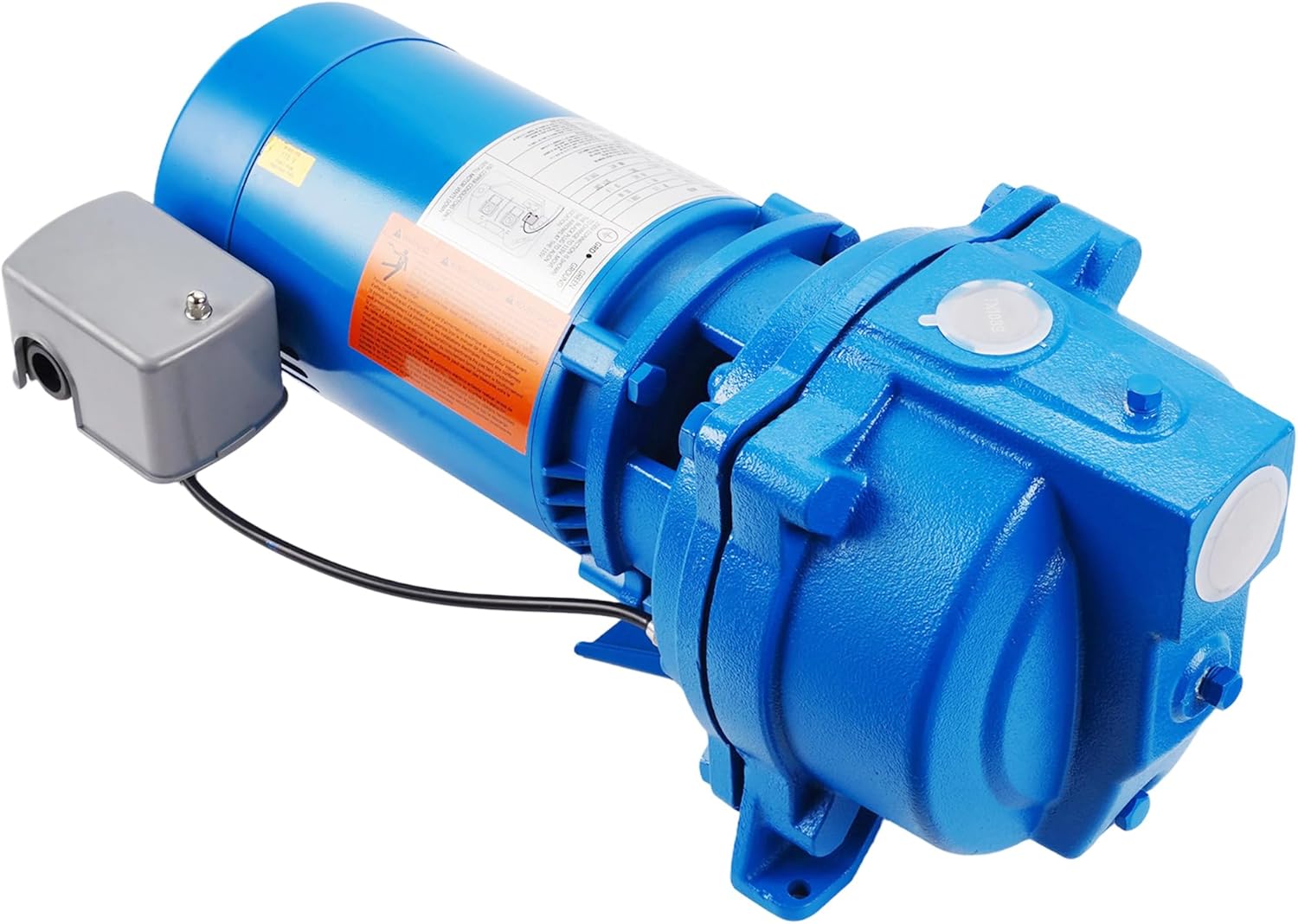 1/2 hp Shallow Well Jet Pump, Replacement for Goulds J5S, Self-Priming Water Pump for Home Water Supply & Garden Irrigation