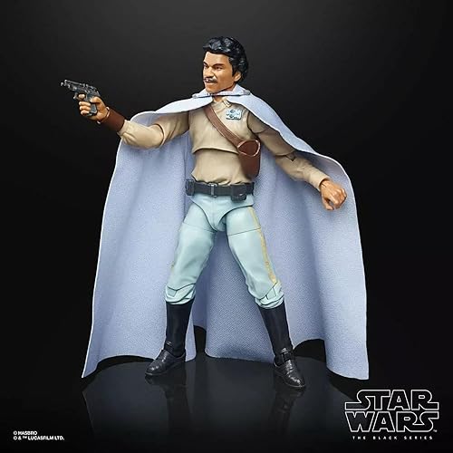Miniatura 7 de STAR WARS The Black Series General Lando Calrissian - Figura coleccionable de 6 pulgadas, El regreso del Jedi, para niños de 4 años en adelante,