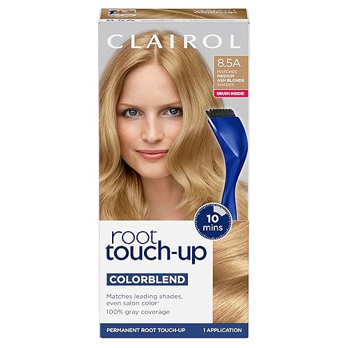 Clairol Root Touch-Up de Nice'n Easy - Tinte permanente para el cabello, color rubio champán medio 8.5A, paquete de 1 unidad
