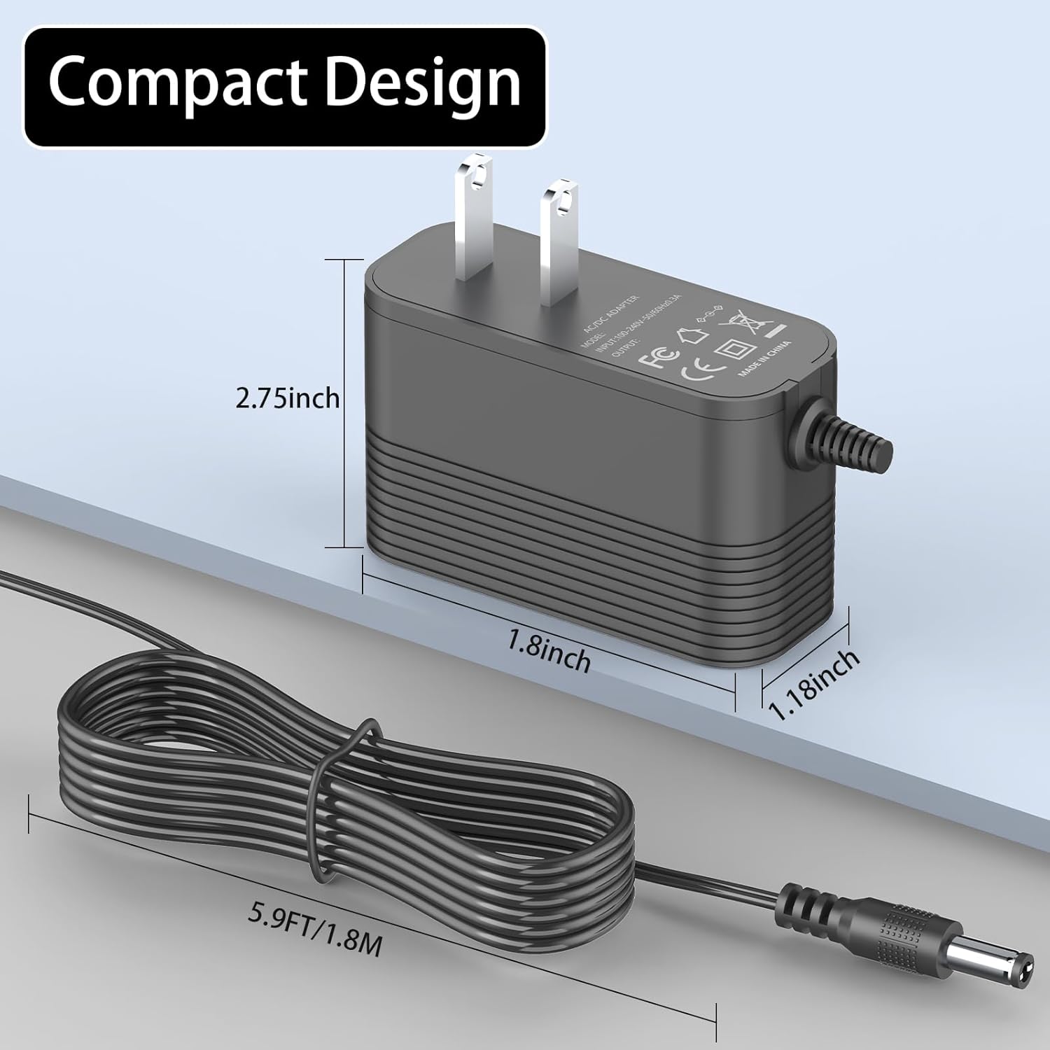 21V Mini Chainsaw Battery Charger, Power Tools Lithium Battery Charger, AC Adapter Compatible with Aker/Saker/Seyvum/O-Conn Mini Chainsaw Replacement Power Supply Charger Cord - Image 7