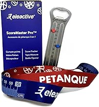 Elecactive® ScoreMaster Pro™ Compte Point de pétanque avec décapsuleur et lanière graduée intégrés ( Modèle Déposé EUIPO )